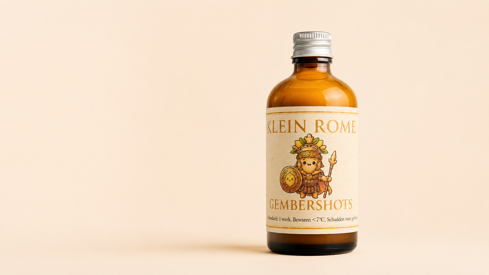 Flesje Klein Rome Gembershots